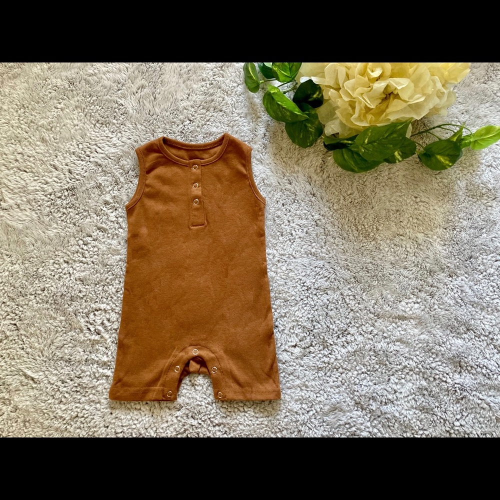 Baby Shortie Romper Sleeveless Jumpsuit